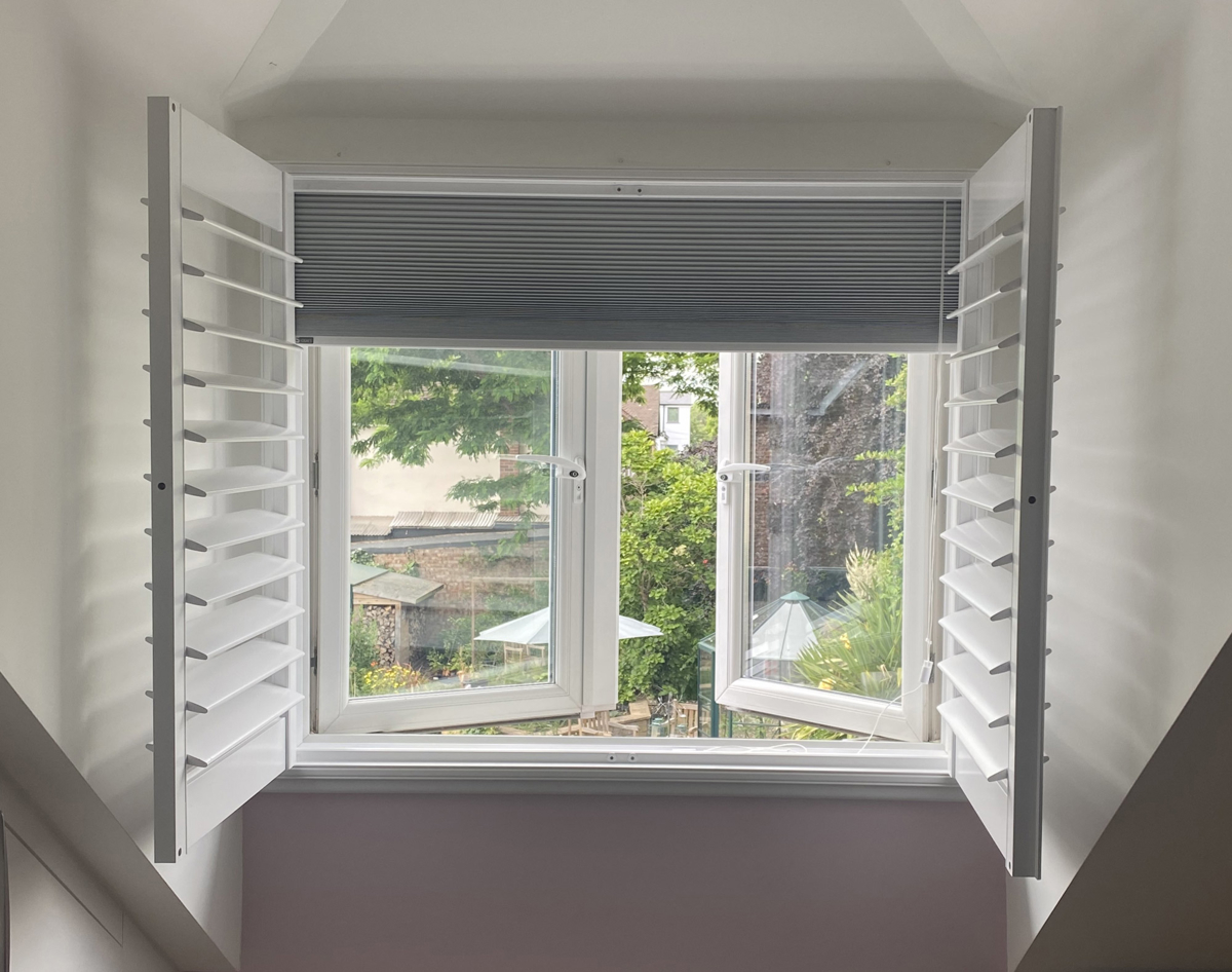 Blackout shutters (Shutter and Shade)